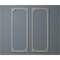 Ekena Millwork 28-in. W x 72-in. H Pompeii Panel Moulding Kit Double Panel PMLKPO28X72B - alternate 8
